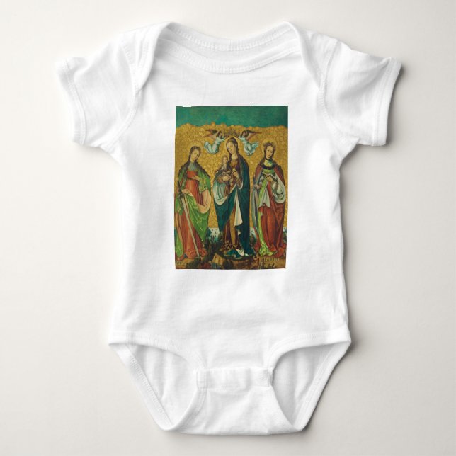 Body Para Bebê Santas Perpétua e Felicidade (Frente)