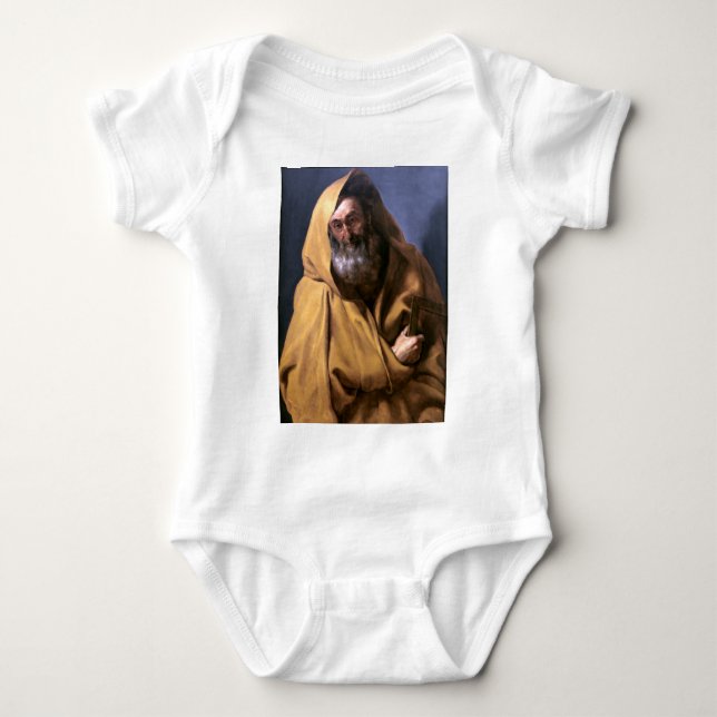 Body Para Bebê Santo James, o Excelente de Rubens (Frente)