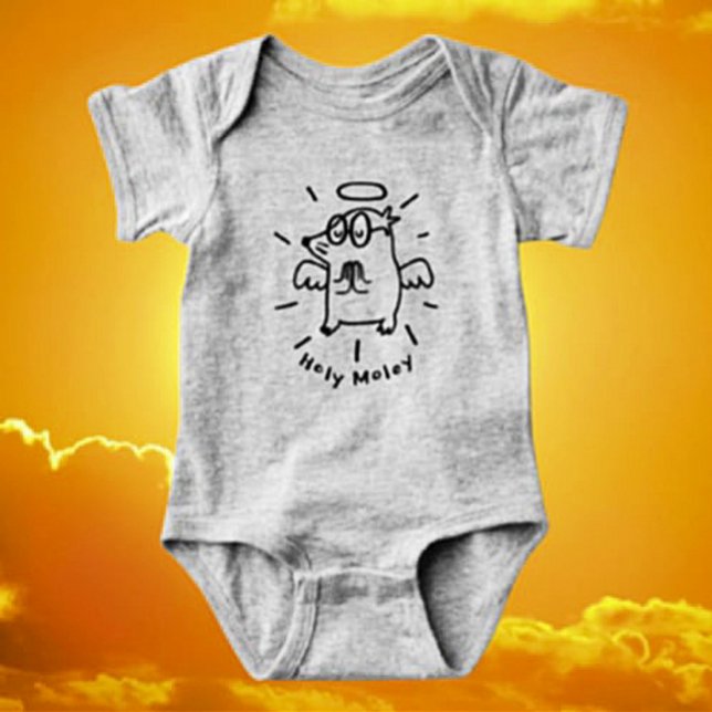 Body Para Bebê Santo Moleza | Conjunto para Bebê de Anjo Fofo Mol (Criador carregado)