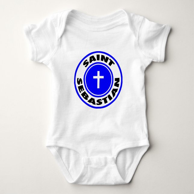 Body Para Bebê Santo Sebastian (Frente)