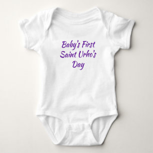 Body Para Bebê Santo Urho's Day Finland Baby One-Piece (Branco)