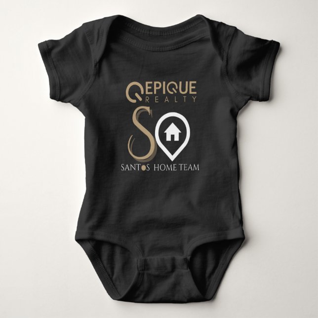 Body Para Bebê Santos x Epique Baby Bodydress v2 (Frente)