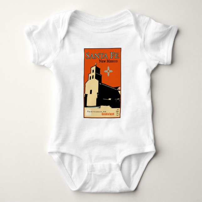 Body Para Bebê Santuario de Guadalupe (Frente)