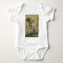 Body Para Bebê São Jorge – Arte Premium "Sunburst Gold"