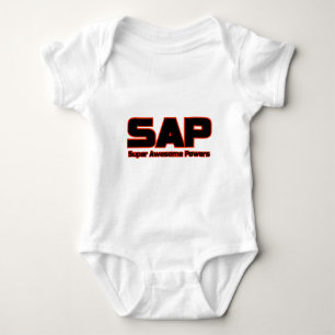 Body Para Bebê SAP - poderes impressionantes super