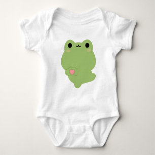 Body Para Bebê Sapo de Amor Bonito