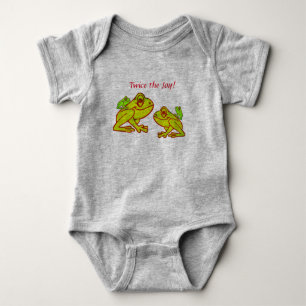 Body Para Bebê Sapos Fofos