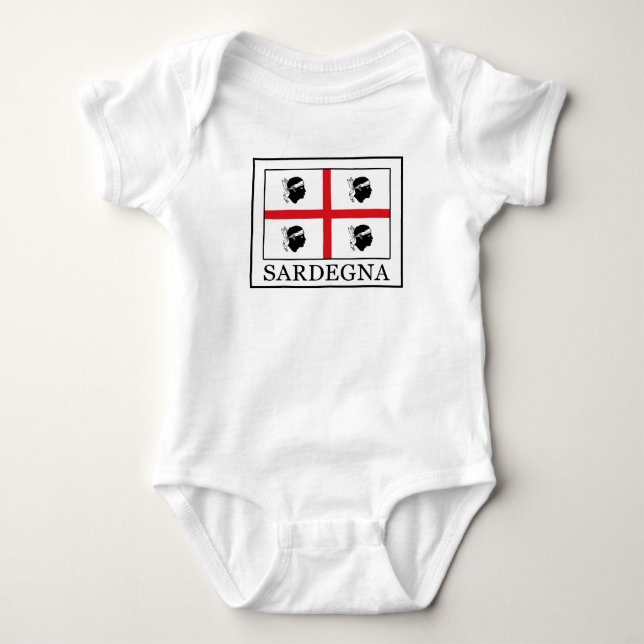Body Para Bebê Sardegna (Frente)