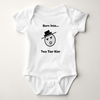 Body Para Bebê Satírica de Dois Campos Kier Babygro