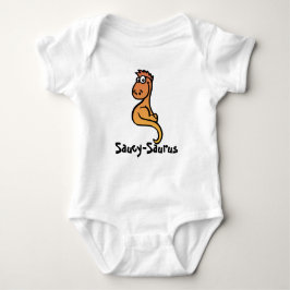 Body Para Bebê Saucy-Saurus: Whimsical Dino Charm