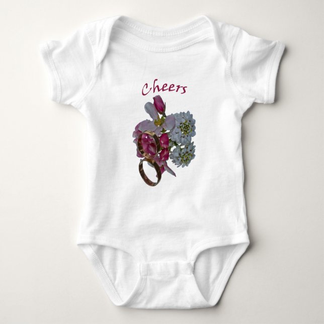 Body Para Bebê Saudações -Brindes (Frente)