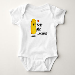 Body Para Bebê "Save the Twinkie" para Bebês por Favor