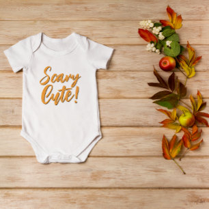 Body Para Bebê Scary Cute Halloween