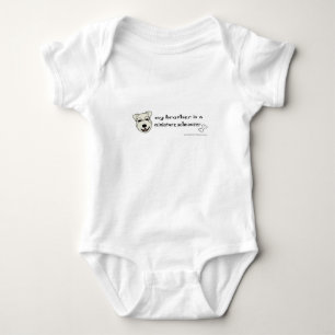 Body Para Bebê schnauzer miniatura