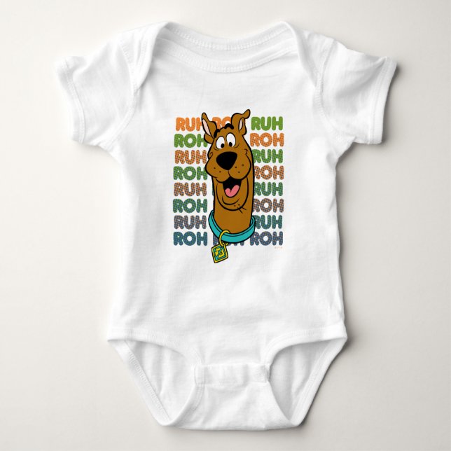 Body Para Bebê Scooby-Doo Ruh Roh (Frente)