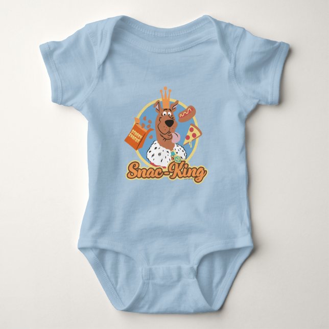 Body Para Bebê Scooby-Doo Snac-King (Frente)
