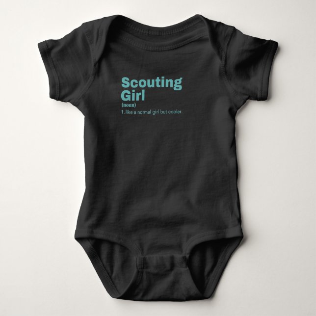 Body Para Bebê Scouting Girl - Scouting (Frente)