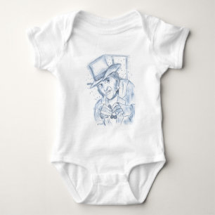 Body Para Bebê Scrooge no azul