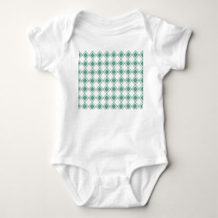 Body Para Bebê Seafoam Harlequin
