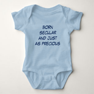 Body Para Bebê Secular e Precioso