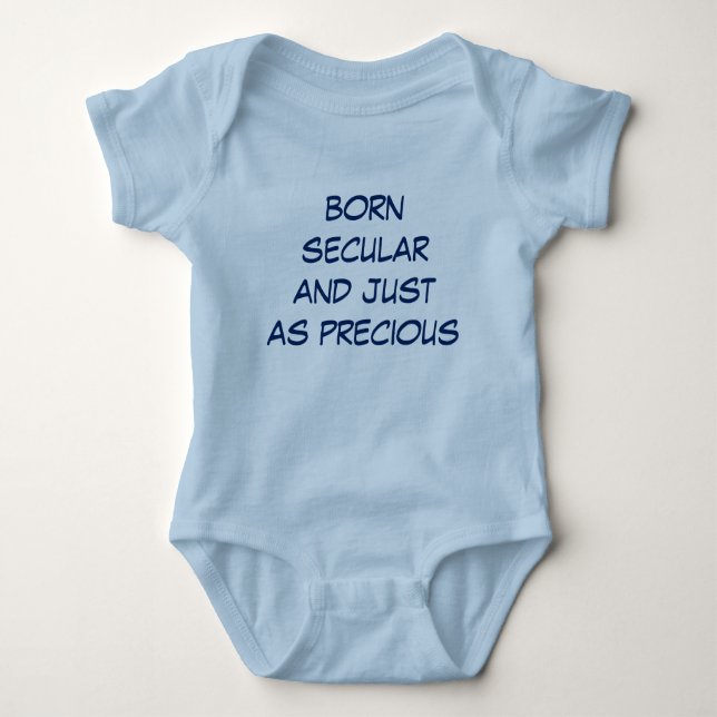Body Para Bebê Secular e Precioso (Frente)