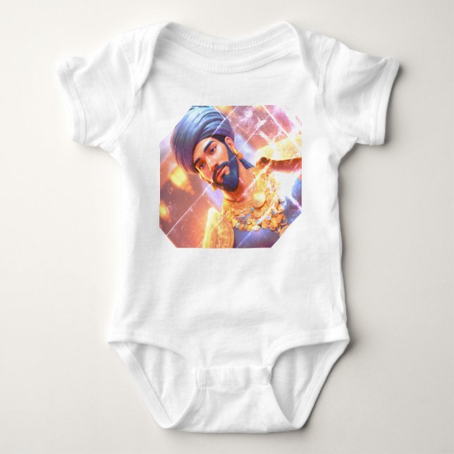Body Para Bebê Segmentos da Expressão: T-SHIRT exclusivo (Frente)