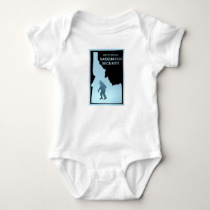Body Para Bebê Segurança Sasquatch - Idaho