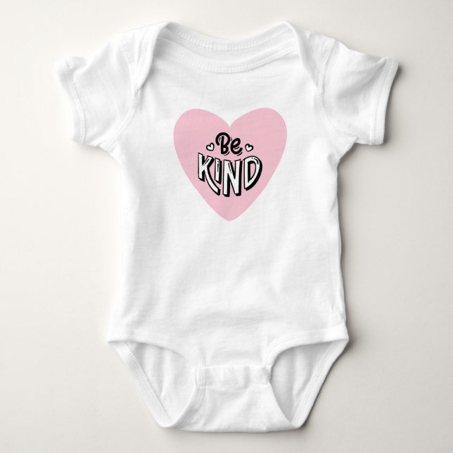 Body Para Bebê Seja gentil  (Frente)