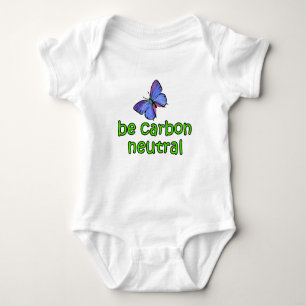 Body Para Bebê Seja ponto morto do carbono