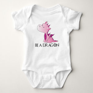 Body Para Bebê Seja um bebê do Bodysuit do dragão & caçoe a ro
