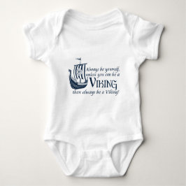 Body Para Bebê Seja Viking!