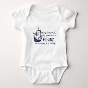 Body Para Bebê Seja Viking!