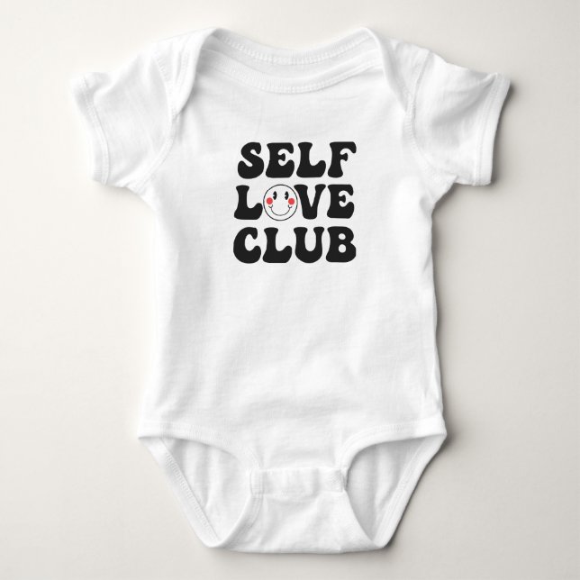 Body Para Bebê Self Love Club (Frente)