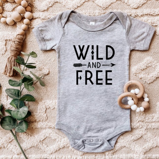 Body Para Bebê Selvagem e Livre (Criador carregado)