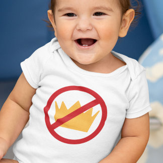 Body Para Bebê SEM KINGS! Anti-Trump Baby