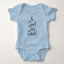 Sem Morte Somente Renascimento BABY JERSEY BODYSUI