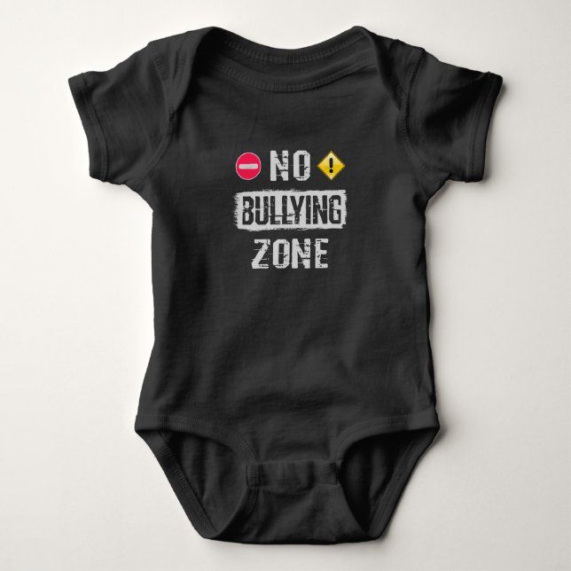 Body Para Bebê Sem Zona de Bullying (Frente)