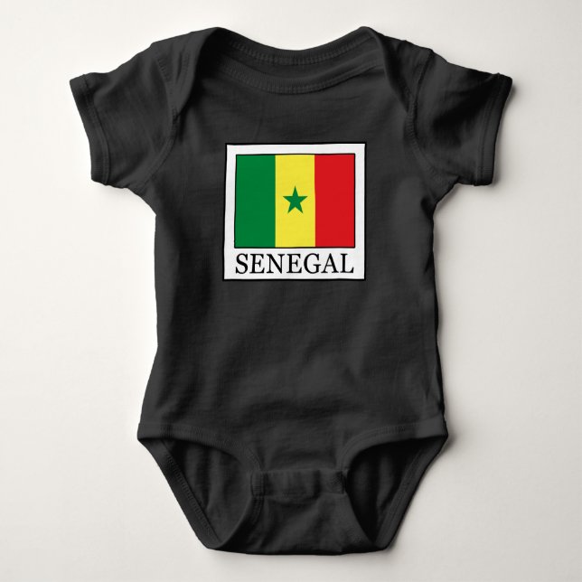 Body Para Bebê Senegal (Frente)