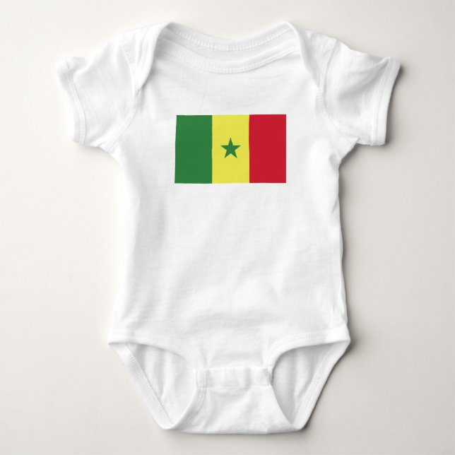 Body Para Bebê Senegal (Frente)