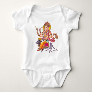 Body Para Bebê SENHOR GANESHA - Ganapati, Vinayaka, e Pillaiyar