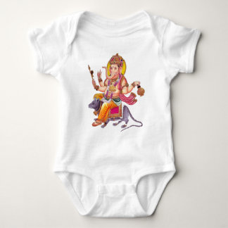Body Para Bebê SENHOR GANESHA - Ganapati, Vinayaka, e Pillaiyar