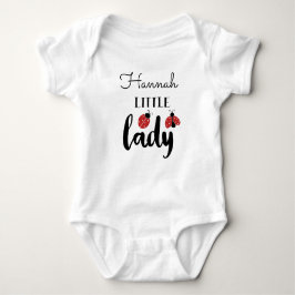 Body Para Bebê Senhora Pequena | Damybugs Bonitos Personalizados