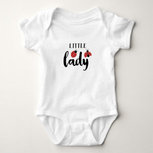 Body Para Bebê Senhora Pequena Damybugs Cutis