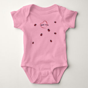 Body Para Bebê Senhora Pequena - Ladybug