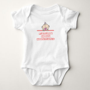 Body Para Bebê Senhorita futura Montana