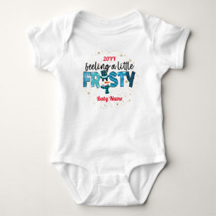 Body Para Bebê Sentir-Se Um Pouco Sorridente Personalizar