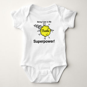 Body Para Bebê Ser giro é meu super poder!