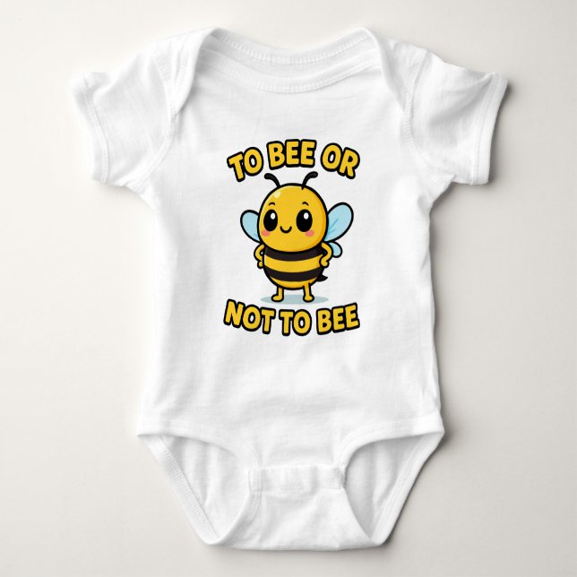 Body Para Bebê Ser ou não ser (Frente)