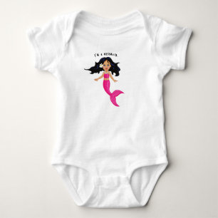 Body Para Bebê Sereia