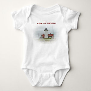 Body Para Bebê Série de Faróis Nobska Point